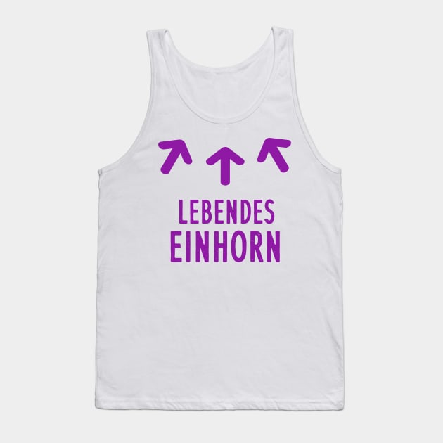 pupsendes Einhorn Mädchen Glitzer Geschenk Beweis Tank Top by FindYourFavouriteDesign